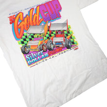 Load image into Gallery viewer, Vintage 1995 Silver Dollar Speedway Gold Cup Sprint Car Racing Graphic T Shirt - XL