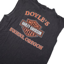 Load image into Gallery viewer, Vintage Harley Davidson Spellout Graphic Muscle Tee - XL