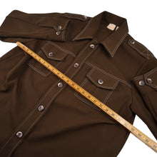 Load image into Gallery viewer, True Vintage Sears King Road Big Collar Polyester Shirt Jac -XL
