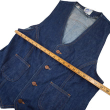 Load image into Gallery viewer, Vintage Wrangler Honda Motorcycle Patches Denim Vest - M