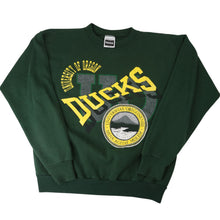 Load image into Gallery viewer, Vintage 90s University of Oregon Ducks Graphic Crewneck Sweatshirt - L
