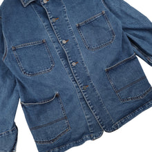 Load image into Gallery viewer, Vintage Armani Denim Chore Jacket - M