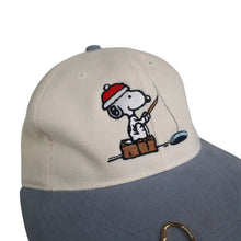 Load image into Gallery viewer, Vintage Peanuts Snoopy Fishing Long Bill Hat - OS