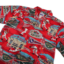 Load image into Gallery viewer, Vintage Reyn Spooner Anaheim Angels Baseball Print Hawaiian Shirt - XL