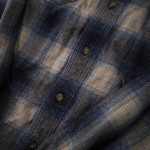 Carhartt Shadow Plaid Flannel Button Up Shirt - 2XLT