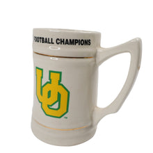 Load image into Gallery viewer, Vintage University of Oregon Ducks Rose Bowl Beer Stein - OS