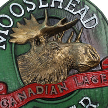 Load image into Gallery viewer, Vintage Moosehead Beer Plastic 3D Sign