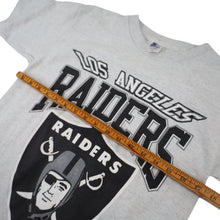 Load image into Gallery viewer, Vintage 90s Starter Los Angeles Raiders Spellout Graphic Shirt - S