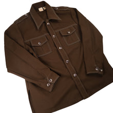 Load image into Gallery viewer, True Vintage Sears King Road Big Collar Polyester Shirt Jac -XL