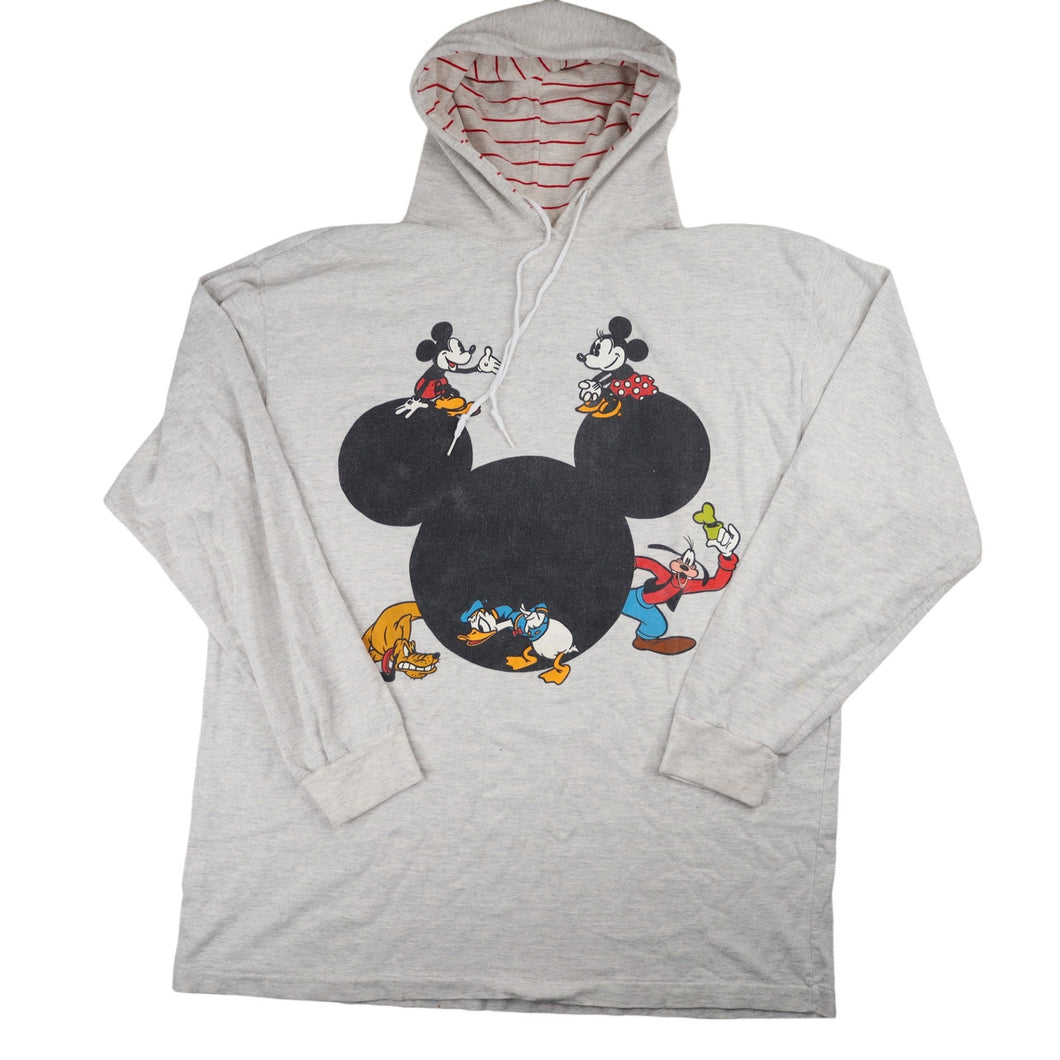 Vintage Disney Mickey Mouse Graphic Hoodie - XL