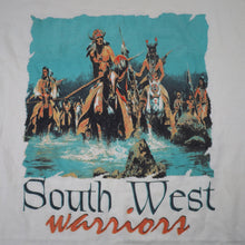 Load image into Gallery viewer, Vintage South West Warriors Graphic Native American Art T Shirt - L