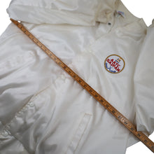 Load image into Gallery viewer, Vintage USNTS US Navy Fightin Blue Jackets Graphic Satin Jacket - XXL