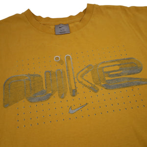 Vintage Y2k Nike 3D Graphic Spellout T Shirt - XL