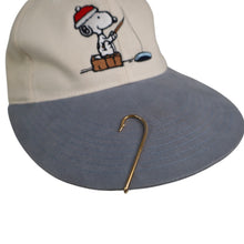 Load image into Gallery viewer, Vintage Peanuts Snoopy Fishing Long Bill Hat - OS