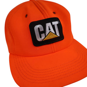 Vintage CAT Machinery Foam Trucker Hat - OS