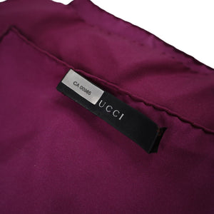Gucci Silk Repeat Ring Ribbon Scarf - 34"