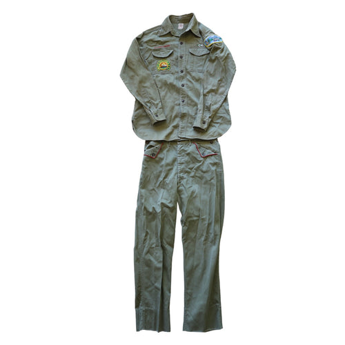 Vintage Boy Scouts Sanforized Uniform - S