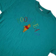 Load image into Gallery viewer, Vintage Disney Winnie The Pooh Bear Embroidered Spellout T Shirt - L