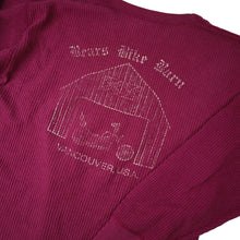Load image into Gallery viewer, Vintage Harley Davidson Spellout Graphic Long Sleeve Thermal Shirt - WMNS L
