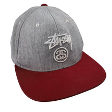 Load image into Gallery viewer, Stussy Wool Blend Classic Logo Snapback Hat - OS