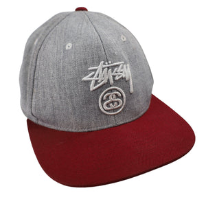 Stussy Wool Blend Classic Logo Snapback Hat - OS