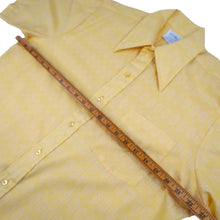 Load image into Gallery viewer, Vintage 70s Pennys Towncraft Polyester Allover Design Button Up Shirt - L