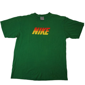 Vintage Y2k Nike Classic Spellout T Shirt - L