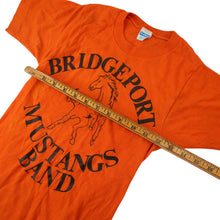 Load image into Gallery viewer, True Vintage Bridgeport Mustangs Band Graphic T Shirt - S
