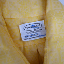 Load image into Gallery viewer, Vintage 70s Pennys Towncraft Polyester Allover Design Button Up Shirt - L