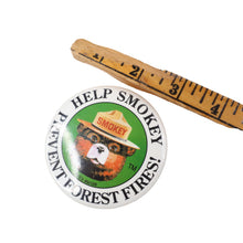 Load image into Gallery viewer, Vintage Smokey The Bear Prevent Forest Fires Pin - 3"