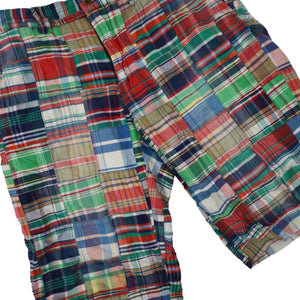 Vintage Polo Ralph Lauren Plaid Patchwork Shorts - 31"