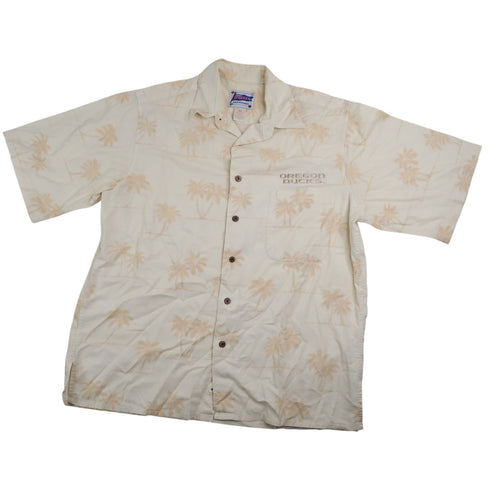Vintage Reyn Spooner University of Oregon Tropical Hawaiian Shirt - M