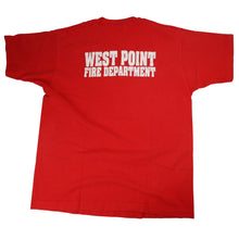 Load image into Gallery viewer, Vintage West Point Fire Department Graphic T Shirt - XL