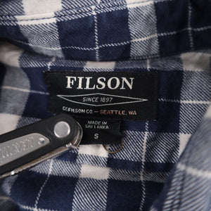 Filson Thick Flannel Button Up Shirt - WMNS S