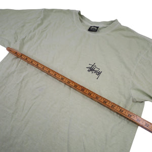 Vintage Stussy Spellout Graphic T Shirt - M