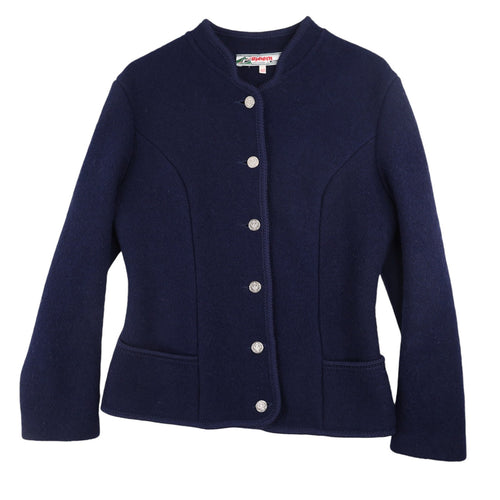 Vintage Alphorn Trachtenmode Von Adler Wool Jacket - WMNS M
