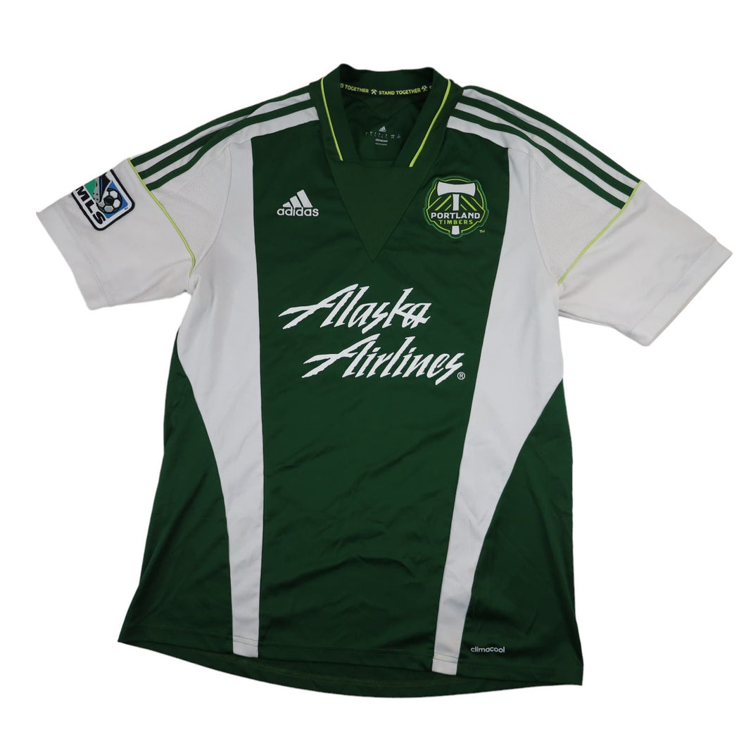 Adidas Portland Timbers Alaska Airlines Soccer Jersey - L