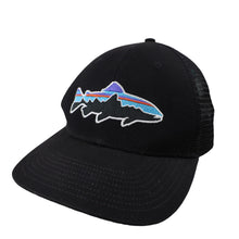 Load image into Gallery viewer, Patagonia Fitz Roy Trout Logo Mesh Trucker Hat - OS