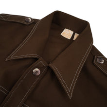 Load image into Gallery viewer, True Vintage Sears King Road Big Collar Polyester Shirt Jac -XL
