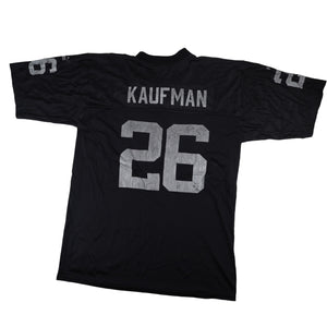 Vintage Puma Oakland Raiders #26 Napoleon Kaufman Football Jersey - L