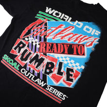 Load image into Gallery viewer, Vintage 1996 Call of the Wild Outlaw Series Sprint Car Racing T Shirt - XL
