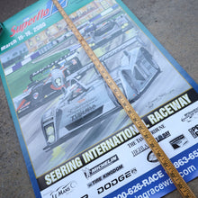 Load image into Gallery viewer, Original Vintage 2000 SuperFlo12 Racing Poster 20"x33"