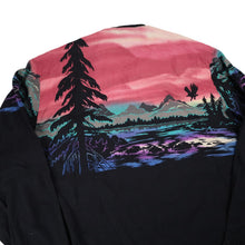 Load image into Gallery viewer, Vintage Ropers Pastel Nature Scene Button Up Western Shirt - XL