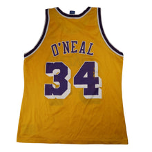 Load image into Gallery viewer, Vintage 90s Champion LA Lakers Shaquille O'Neal Basketball Jersey - L