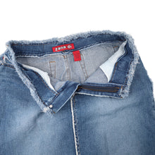 Load image into Gallery viewer, Vintage Y2k Zana Di Denim Frayed Edge Maxi Skirt - W11