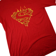 Load image into Gallery viewer, Vintage Marvel shirts Superman Flaming Logo Graphic T Shirt