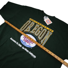 Load image into Gallery viewer, NWT Vintage Y2k University of Oregon Ducks Holiday Bowl Graphic T Shirt - XXL