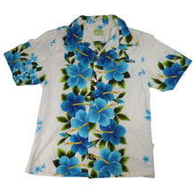 Load image into Gallery viewer, True Vintage Ui-Maikai Floral Bark Cloth Hawaiian Shirt - M