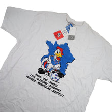 Load image into Gallery viewer, Vintage NWT Federation of France Football Graphic T Shirt - XL