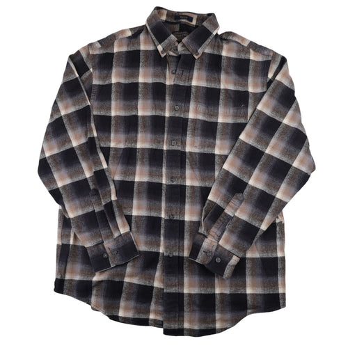 Pendleton Mason Flannel Button Up Shirt - L